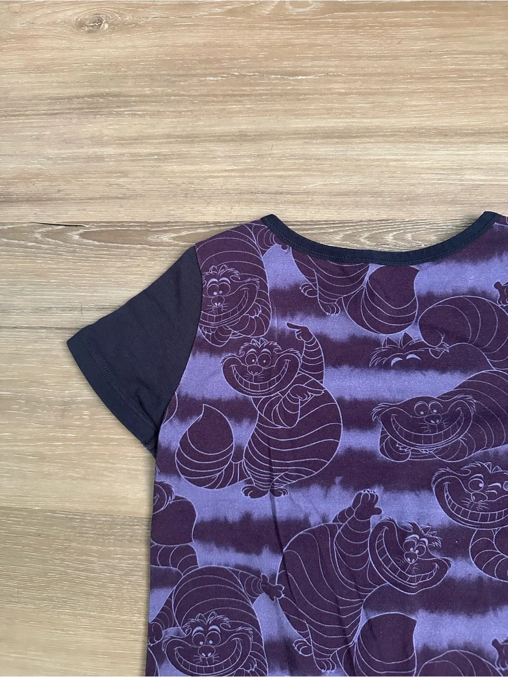 RAGS by Rags to Raches Cheshire Cat Alice In Wonderland Purple Romper 24M